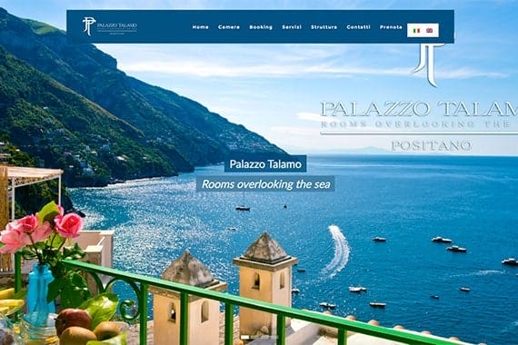 Palazzo Talamo Positano Website